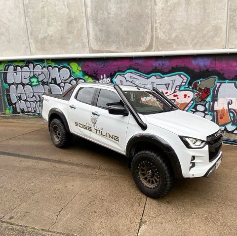 Isuzu D-Max (2021-2025)  4" Stainless Steel Snorkels Kit - Meredith Metalworks