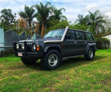 Nissan Patrol (1988-1996) TWIN GQ Patrol 4" Stainless Steel Snorkel Kit - Meredith Metalworks