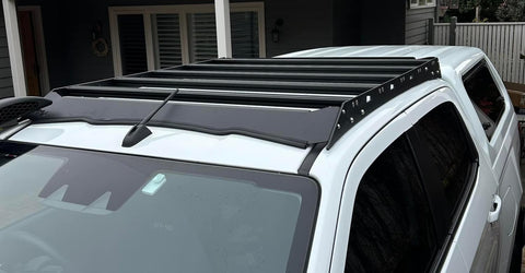 Mazda BT-50 (2021-2030) BT50 Dual Cab Slim Line Roof Rack - Meredith Metalworks