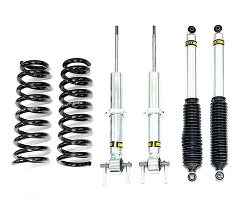 Ford Ranger (2022+) Gext Gen PSR 50mm Front Lift + Rear Shocks - Bilstein 5100