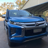 Mitsubishi Tirton (2019-2022) MQ MR TWIN MR Triton 4" Stainless Steel Snorkel Kit - Meredith Metalworks