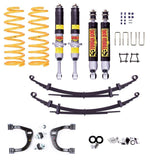 Toyota Hilux (2015-2025) N80 GUN 75mm Front / 50mm Rear  suspension lift kit - Tough Dog Adjustable