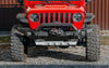 Aluminum Front Bar - Jeep Wrangler 2007-On / Gladiator 2020-On, includes RIVAL LED FOG lights RIVAL 4x4 Australia