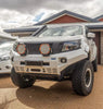 Aluminum Front Bar - Nissan Navara D23 2015-2019, includes RIVAL FOG lights (Set of 2) RIVAL