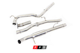 Isuzu MU-X (2016-2021) 3.0L TD Stainless Steel 3" DPF Back Exhaust