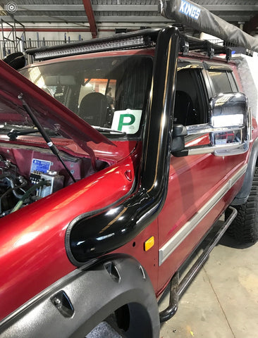 Nissan Patrol (1997-2016) 5" GU Patrol (Y61) Stainless Steel Snorkel Kit - Meredith Metalworks