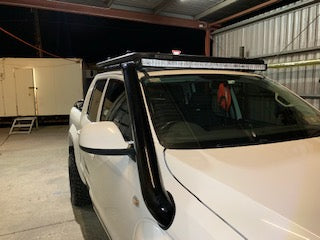 Volkswagen Amarok (2010-2021) TWIN 4” Stainless Steel Snorkel Kit - Meredith Metalworks