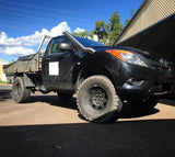 Mazda Bt-50 (2011-2020) TWIN UP/UR BT50 (2011-2020) 4" Stainless Steel Snorkel Kit - Meredith Metalworks