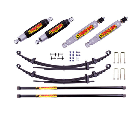 Toyota Hilux (11/1997- 2004) N60 40/50mm suspension lift kit - Tough Dog Foam Cell/Adjustable