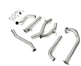 Toyota Landcruiser 78 Series (1999-2007) Troop carrier 1HD 4.2 TD 3" Stainless Steel Turbo Back Exhaust