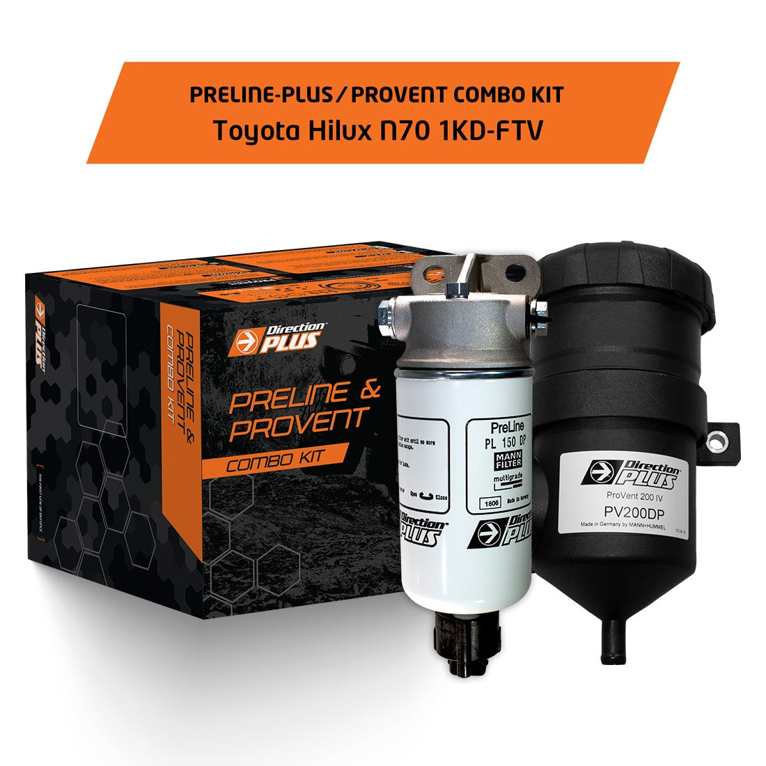Toyota Hilux KUN DIRECTION PLUS PRELINE-PLUS KIT – PPD Performance NZ