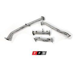 Toyota Landcruiser 200 Series (2015+) Stainless DPF-Delete Pipes