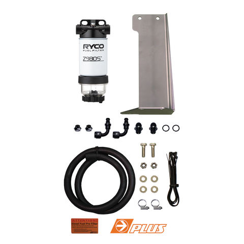 Mitsubishi Triton (2015 - 2021) MQ MR 2.4 TURBO DIESEL RYCO PRE-FILTER KIT