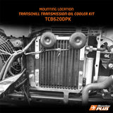 Toyota Prado (2009-2022) Transchill Artic Black - Automatic Transmission Cooler - TCB620DPK