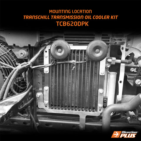 Toyota Prado (2009-2022) Transchill Artic Black - Automatic Transmission Cooler - TCB620DPK