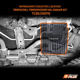 Nissan Navara (2015-2023) Np300 Transchill Artic Black - Automatic Transmission Cooler - TCB630DPK