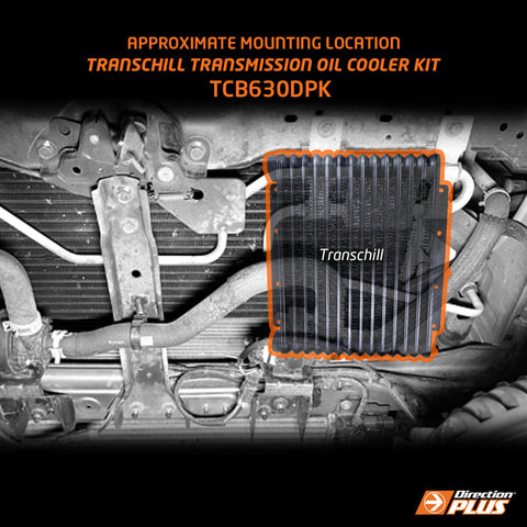 Nissan Navara (2015-2023) Np300 Transchill Artic Black - Automatic Transmission Cooler - TCB630DPK