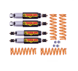 Landcruiser (1990-2007) 80/105 Series 50mm suspension lift kit - Tough Dog Adjustable 45mm Shocks