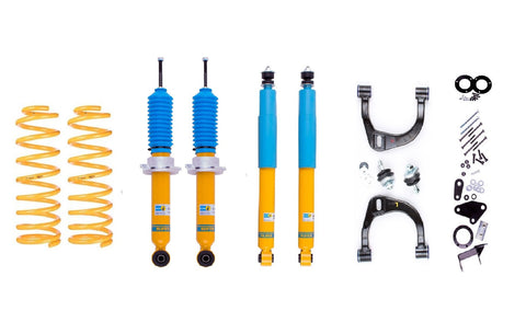 Ford Ranger (2012-2018) PX1 PX2 Front suspension lift kit 50/75mm + Rear shocks - Bilstein B6