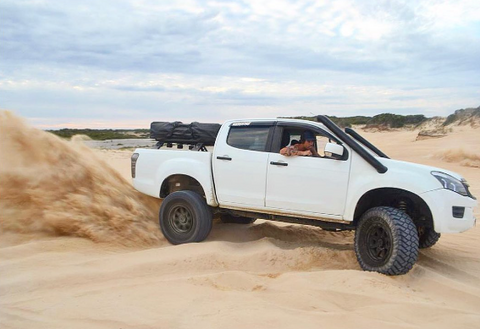 Isuzu D-Max (2012-2020) TWIN D-MAX  4" Stainless Steel Snorkel Kit - Meredith Metalworks