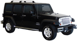 Jeep Wrangler (2007-2019) JK 5 Door SUV Permanent Mount Yakima Roof Rack