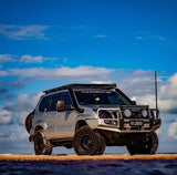 Toyota Prado (2002-2009) 120 Series LandCruiser Prado Twin 4" Stainless Steel Snorkel Kit Meredith Metalworks