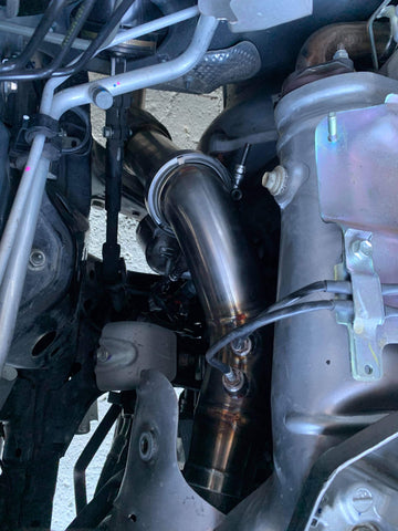 TOYOTA (2015-2025) N80 EXHAUST/OFF ROAD DPF DELETE PIPE - Meredith Metalworks