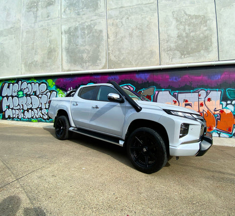 Mitsubishi Triton (2019-2023) MR  4" Stainless Steel Snorkel Kit - Meredith Metalworks