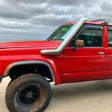 Nissan Patrol (1988-1996) TWIN GQ Patrol 4" Stainless Steel Snorkel Kit - Meredith Metalworks
