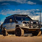 Toyota Prado (2002-2009) 120 Series LandCruiser Prado Twin 4" Stainless Steel Snorkel Kit Meredith Metalworks