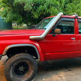 Nissan Patrol (1988-1996) TWIN GQ Patrol 4" Stainless Steel Snorkel Kit - Meredith Metalworks