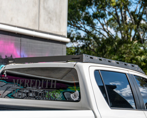Toyota Hilux (2015-2025) N80 Dual Cab Slim Line Roof Rack - Meredith Metalworks