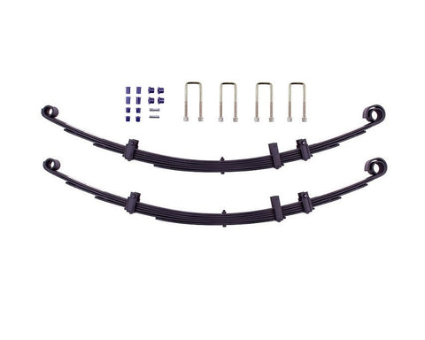 Toyota Landcruiser 60 Series (1980-1985)  Tough Dog Leaf Springs (Pair)  Includes Bush Kit And U-Bolts To Suit