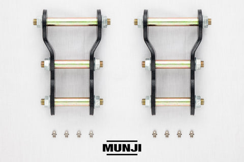 Shackles - 2" Extended Greaseable (Additional 2" Lift to Vehicle) (ML/MN Triton) -  Munji