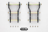 Shackles - 2" Extended Greaseable (Additional 2" Lift to Vehicle) (Holden / Isuzu)- Munji