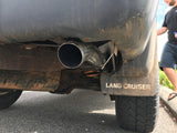 Toyota Landcruiser Exhaust - Rear Fitted