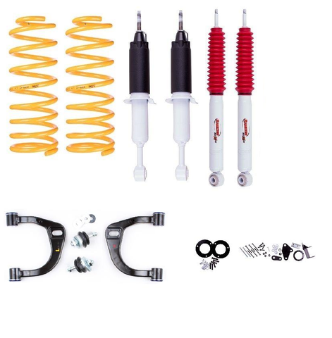 Ford Ranger (2012-2018) PX1 PX2 Front Lift kit 50mm/75mm + rear shocks - Rancho RS5000